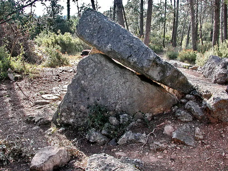 Foto di Dolmen N ° 3 di ADRETS - This illustration was made by (User:Royonx) and re - © Creative Commons (https://creativecommons.org/licenses/by-sa/4.0/deed.fr)
