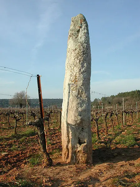 Foto von Menhir de Champduy - This illustration was made by (User:Royonx) and re - © Creative Commons (https://creativecommons.org/licenses/by-sa/4.0/deed.fr)