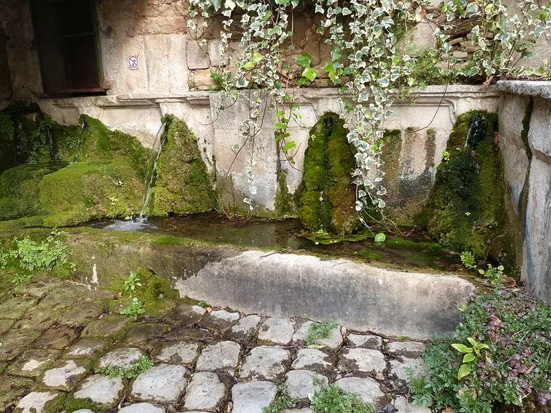 Foto di Fontaine Saint-Jean - Thérèse Gaigé - © Creative Commons (https://creativecommons.org/licenses/by-sa/4.0/deed.fr)