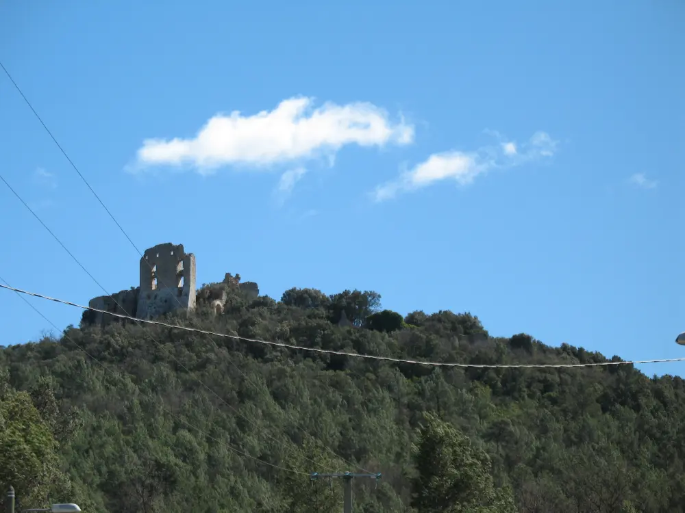 Foto von Schloss (Ruinen) - Sous licence Creative Commons (https://creativecommons.org/licenses/by-sa/4.0/deed.fr) - Par SombreSanglier - © Creative Commons (https://creativecommons.org/licenses/by-sa/4.0/deed.fr)