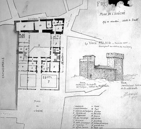 Foto de Obispado - POP Plateforme Ouverte du Patrimoine / Base Mérimée - © Ministère de la Culture (France), Médiathèque du patrimoine et de la photographie, diffusion GrandPalaisRmn Photo