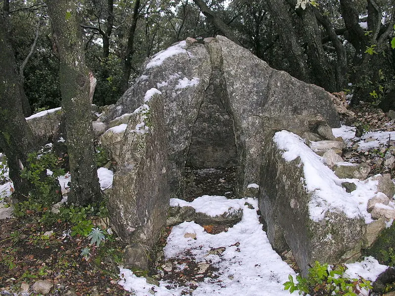 Foto de Dolmen de Riens - This illustration was made by (User:Royonx) and re - © Creative Commons (https://creativecommons.org/licenses/by-sa/4.0/deed.fr)