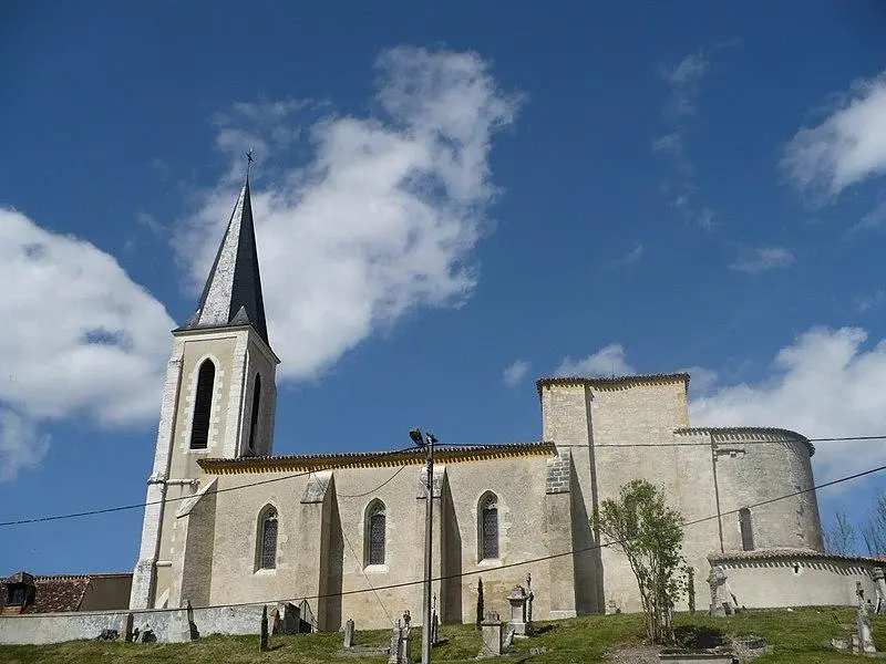 Foto de Iglesia Saint-Caprais - Pays du Grand Bergeracois - © Creative Commons (https://creativecommons.org/licenses/by-sa/4.0/deed.fr)