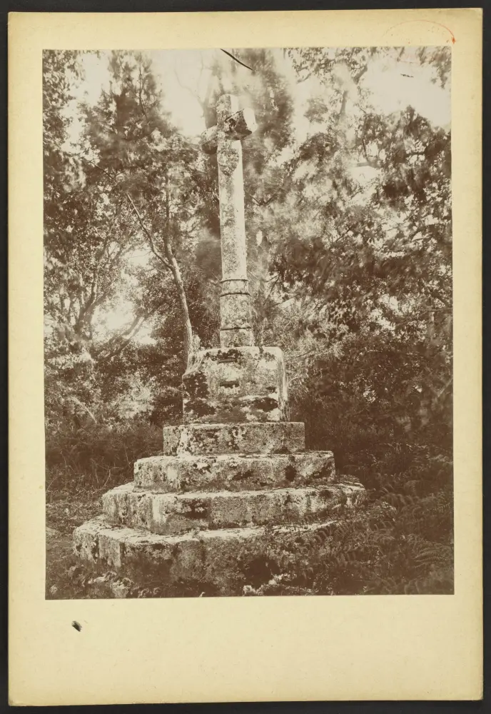 Foto de Croix de Villeranqu - Sous licence Creative Commons (https://creativecommons.org/licenses/by-sa/4.0/deed.fr) - Par Bibnum ubm - © Creative Commons (https://creativecommons.org/licenses/by-sa/4.0/deed.fr)