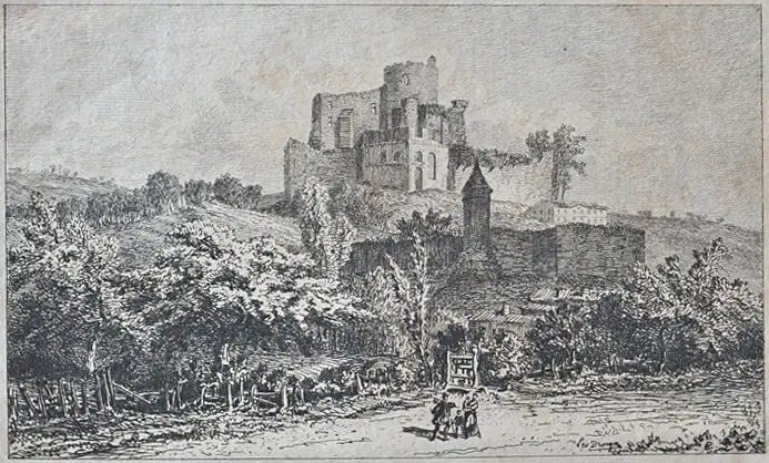 Foto de Restos del castillo - Léo Drouyn (1816-1896) - © Creative Commons (https://creativecommons.org/licenses/by-sa/4.0/deed.fr)