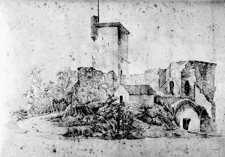 Foto von Altes Feudalschloss - POP Plateforme Ouverte du Patrimoine / Base Mérimée - © Ministère de la Culture (France), Médiathèque du patrimoine et de la photographie, diffusion RMN-GP