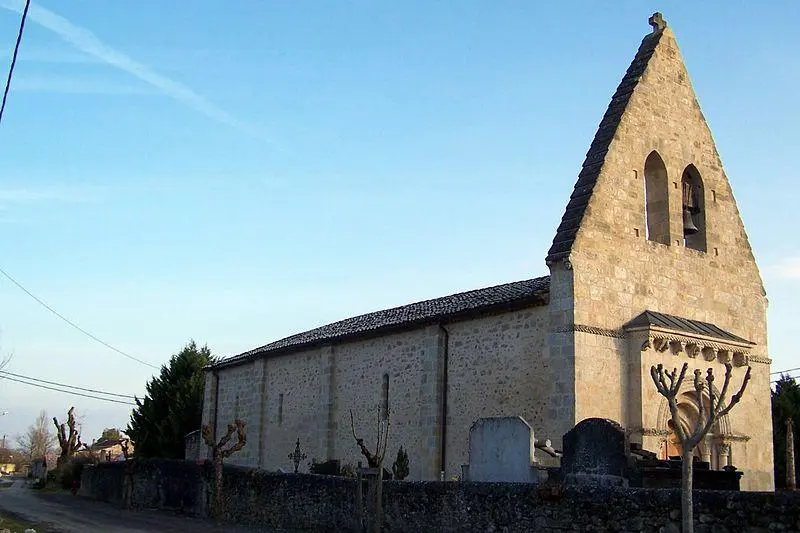 Foto von Saint-Christophe du Puch-Kirche - Henry Salomé - © Creative Commons (https://creativecommons.org/licenses/by-sa/4.0/deed.fr)