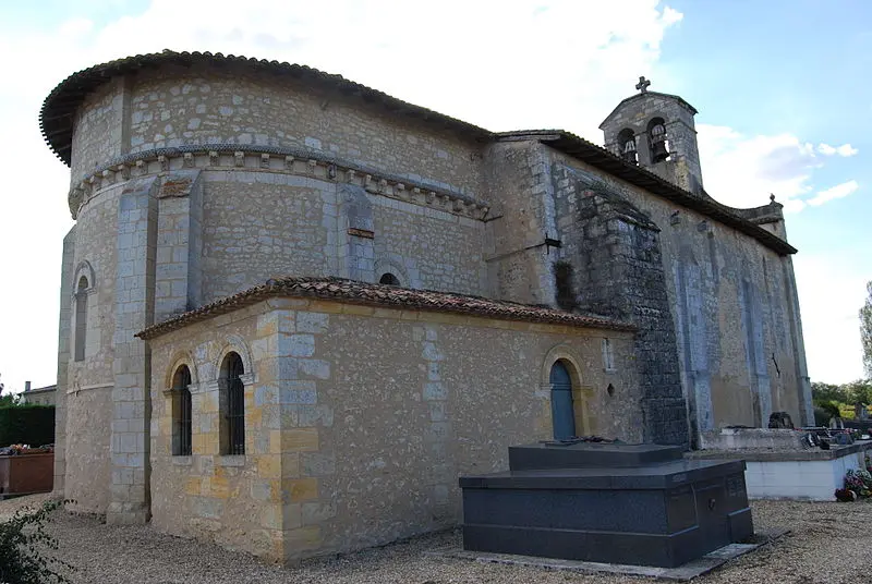 Foto de Iglesia Saint-Caprais - William Ellison - © Creative Commons (https://creativecommons.org/licenses/by-sa/4.0/deed.fr)