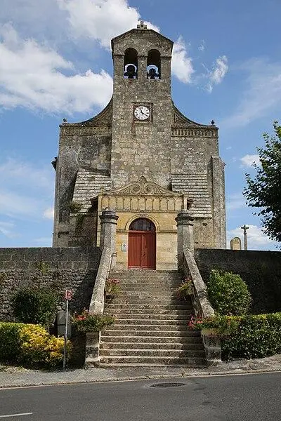 Foto de Iglesia Saint-Caprais - PA - © Creative Commons (https://creativecommons.org/licenses/by-sa/4.0/deed.fr)
