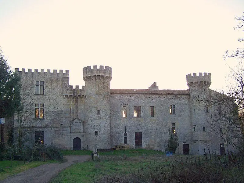 Foto von Guilleragues Schloss - Henry Salomé - © Creative Commons (https://creativecommons.org/licenses/by-sa/4.0/deed.fr)