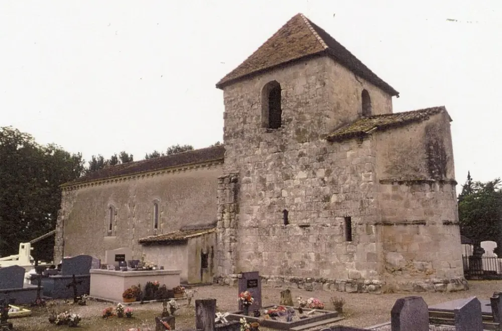 Foto von Kirche von Saint-Romain de Vignague - POP Plateforme Ouverte du Patrimoine / Base Mérimée - © Ministère de la Culture (France), Médiathèque du patrimoine et de la photographie, Tous droits réservés 