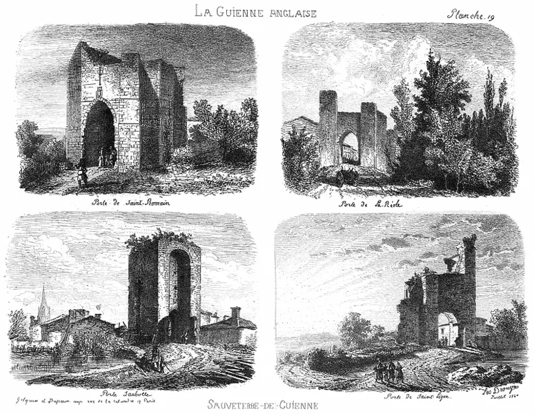 Foto von Altstadt Türen - Léo Drouyn (1816-1896) - © Creative Commons (https://creativecommons.org/licenses/by-sa/4.0/deed.fr)