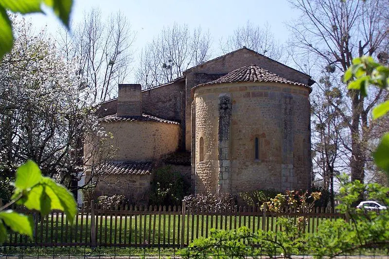 Foto de Ex Iglesia de Saint-Maurice en Aubiac - Henry Salomé - © Creative Commons (https://creativecommons.org/licenses/by-sa/4.0/deed.fr)