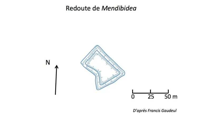 Foto von Redoute de Mendibidea - Harrieta171 - © Creative Commons (https://creativecommons.org/licenses/by-sa/4.0/deed.fr)