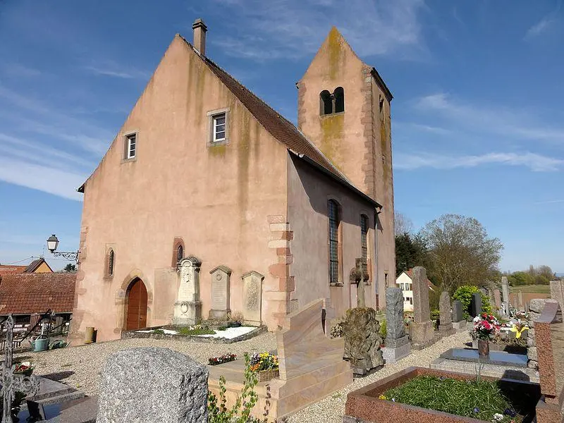 Foto von Gleichzeitige Pfarrkirche Saint-Abrogast - © Ralph Hammann - Wikimedia Commons - © Creative Commons (https://creativecommons.org/licenses/by-sa/4.0/deed.fr)