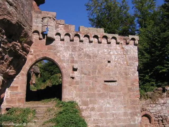 Foto von Ruinen des Château de Schoeneck - Association Cunulmergrun - © Creative Commons (https://creativecommons.org/licenses/by-sa/4.0/deed.fr)