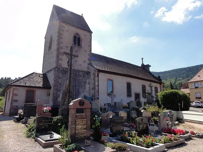Foto von Katholische Kirche von Saint-Laurent - © Ralph Hammann - Wikimedia Commons - © Creative Commons (https://creativecommons.org/licenses/by-sa/4.0/deed.fr)
