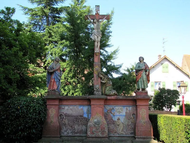 Foto von Golgatha vom 1770 - © Ralph Hammann - Wikimedia Commons - © Creative Commons (https://creativecommons.org/licenses/by-sa/4.0/deed.fr)