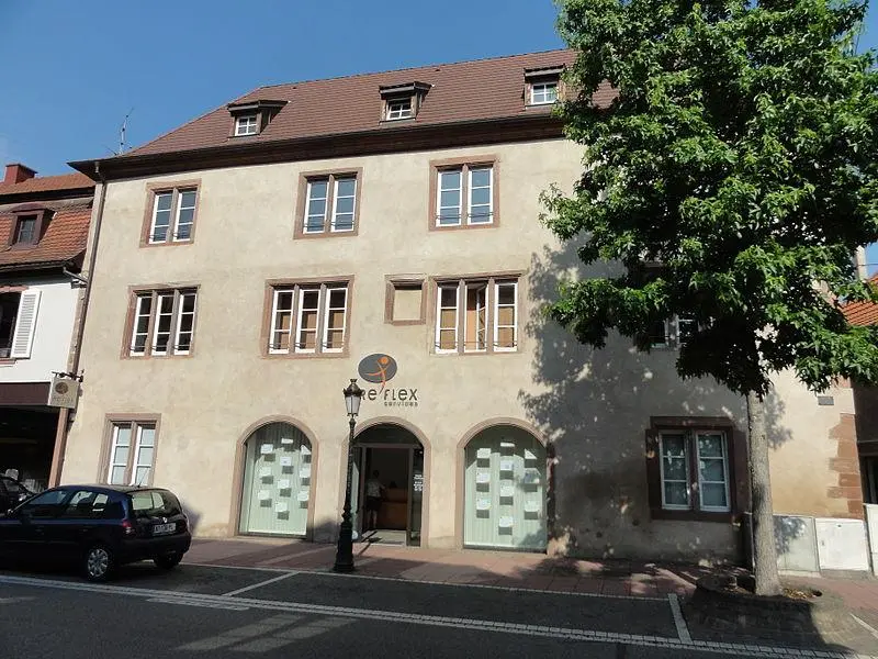 Picture of Old house with green courtyard - © Ralph Hammann - Wikimedia Commons - © Creative Commons (https://creativecommons.org/licenses/by-sa/4.0/deed.fr)