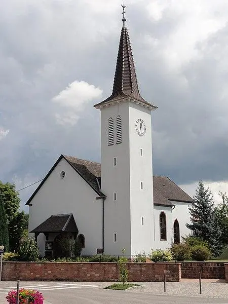 Foto von Protestantische Kirche - © Ralph Hammann - Wikimedia Commons - © Creative Commons (https://creativecommons.org/licenses/by-sa/4.0/deed.fr)