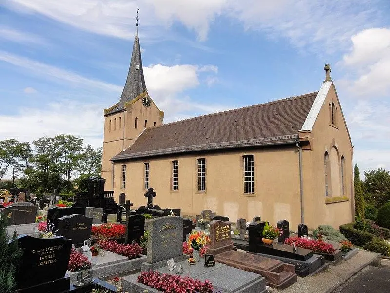 Foto von Protestantische Kirche - © Ralph Hammann - Wikimedia Commons - © Creative Commons (https://creativecommons.org/licenses/by-sa/4.0/deed.fr)
