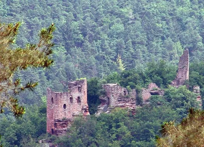 Foto von Ruinen von Château Wasimenstein - Travus - © Creative Commons (https://creativecommons.org/licenses/by-sa/4.0/deed.fr)