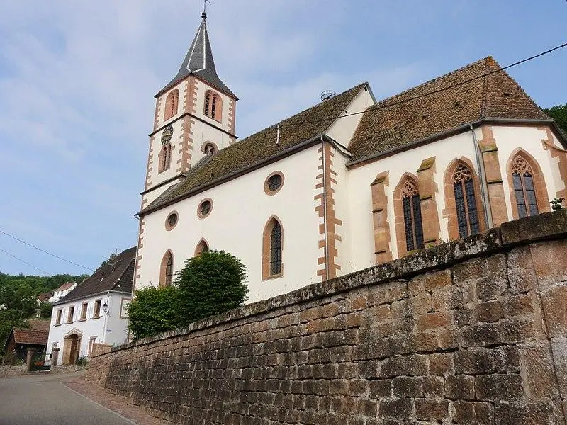 Foto von Oberbronn gemeinsame Kirche - © Ralph Hammann - Wikimedia Commons - © Creative Commons (https://creativecommons.org/licenses/by-sa/4.0/deed.fr)