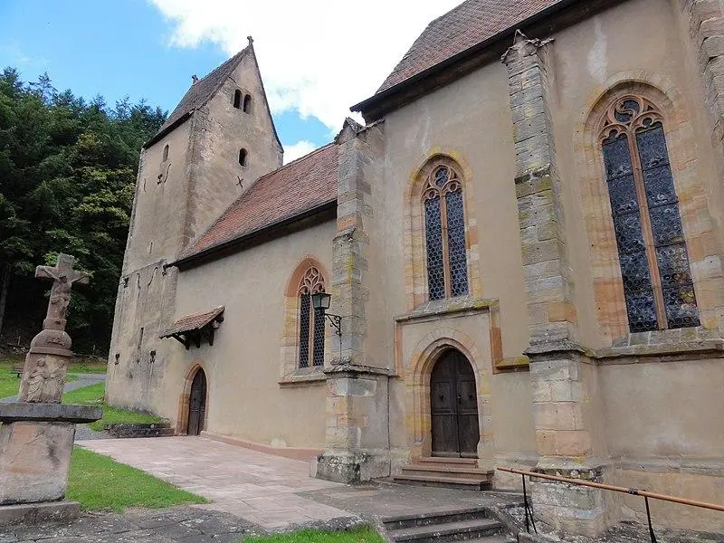 Foto von Saint-Jacques-Le-Majeur Mischkirche - © Ralph Hammann - Wikimedia Commons - © Creative Commons (https://creativecommons.org/licenses/by-sa/4.0/deed.fr)