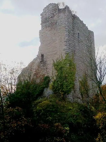 Foto von Ruinen der Burgen von Ortenburg und Ramstein - Ahandrich sur Wikipédia allemand - © Creative Commons (https://creativecommons.org/licenses/by-sa/4.0/deed.fr)
