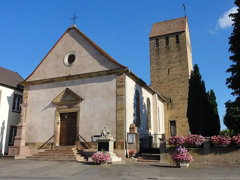 Foto von Offenheim Kirche - © Ralph Hammann - Wikimedia Commons - © Creative Commons (https://creativecommons.org/licenses/by-sa/4.0/deed.fr)