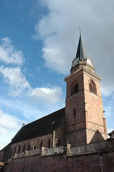 Foto von Katholische Kirche der Annahme einer gesegneten Jungfrau Maria - Philippe sosson from BELGIQUE - © Creative Commons (https://creativecommons.org/licenses/by-sa/4.0/deed.fr)