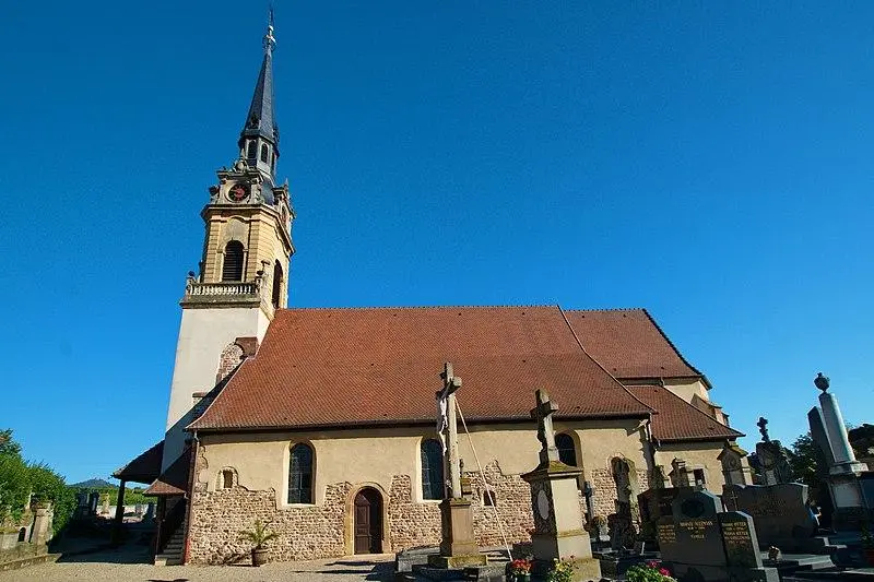 Foto von Katholische Kirche von Sainte-Colombe - Psu973 - © Creative Commons (https://creativecommons.org/licenses/by-sa/4.0/deed.fr)