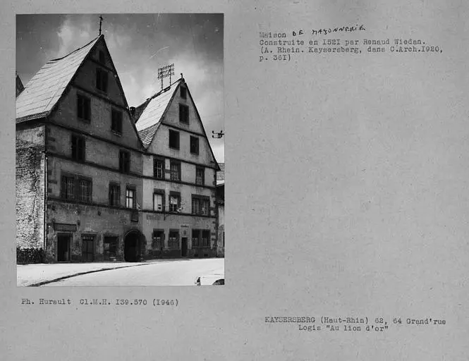 Foto di Edificio - POP Plateforme Ouverte du Patrimoine / Base Mérimée - © Ministère de la Culture (France), Médiathèque du patrimoine et de la photographie, Centre de recherches sur les Monuments historiques (CRMH), diffusion GrandPalaisRmn Photo