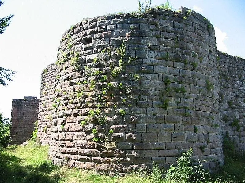 Foto von Ruinen des Château de Hohnack (Petit Hohnack) - © Christian Amet - © Creative Commons (https://creativecommons.org/licenses/by-sa/4.0/deed.fr)