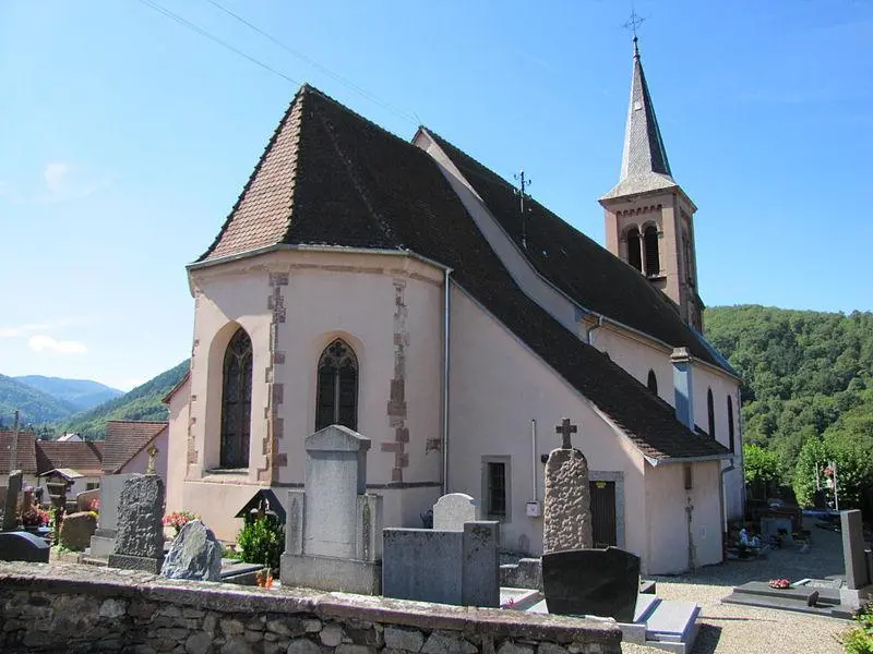 Foto von Saint-Jean-Baptiste katholische Kirche - © Ralph Hammann - Wikimedia Commons - © Creative Commons (https://creativecommons.org/licenses/by-sa/4.0/deed.fr)