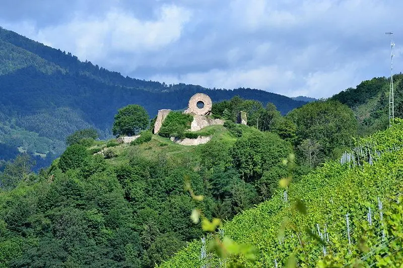 Foto von Ruinen des Château d'Egelburg - Florival fr - © Creative Commons (https://creativecommons.org/licenses/by-sa/4.0/deed.fr)