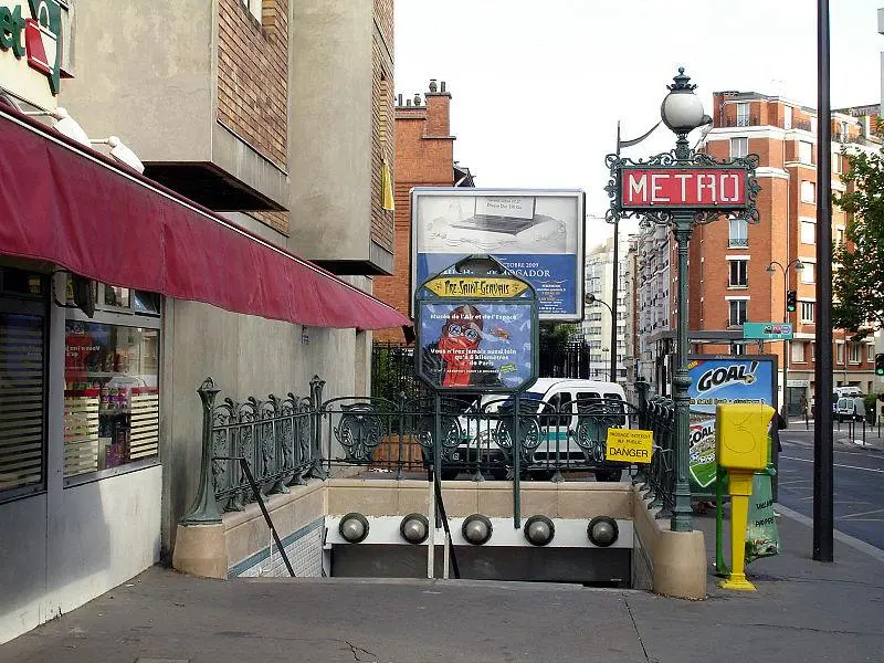 Foto von Metropolitan, Station vor dem Saint-Gervais - Clicsouris - © Creative Commons (https://creativecommons.org/licenses/by-sa/4.0/deed.fr)