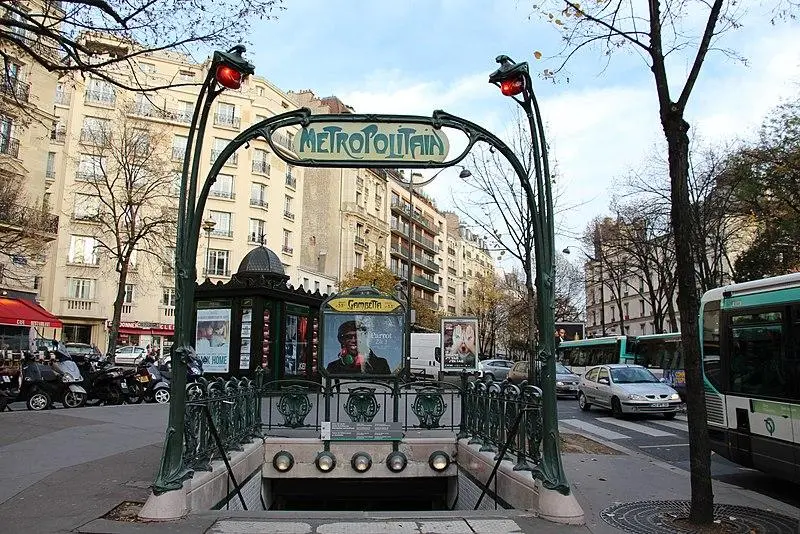 Foto von Metropolitan, Gambetta Station - Fred Romero from Paris, France - © Creative Commons (https://creativecommons.org/licenses/by-sa/4.0/deed.fr)