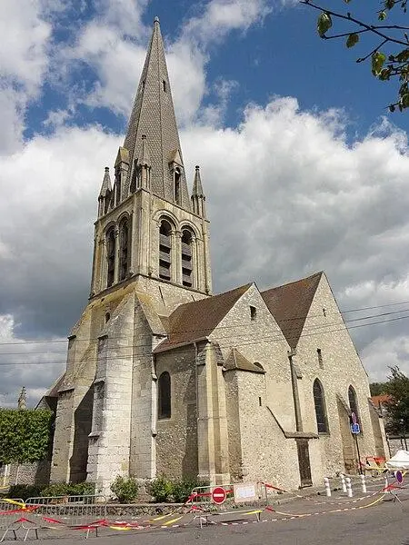 Foto von Saint-Auubin Church - Pierre Poschadel - © Creative Commons (https://creativecommons.org/licenses/by-sa/4.0/deed.fr)