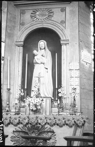 Foto von Kirche - POP Plateforme Ouverte du Patrimoine / Base Mérimée - © Dépôt de la Société française d'archéologie, Ministère de la Culture (France), Médiathèque du patrimoine et de la photographie, diffusion GrandPalaisRmn Photo