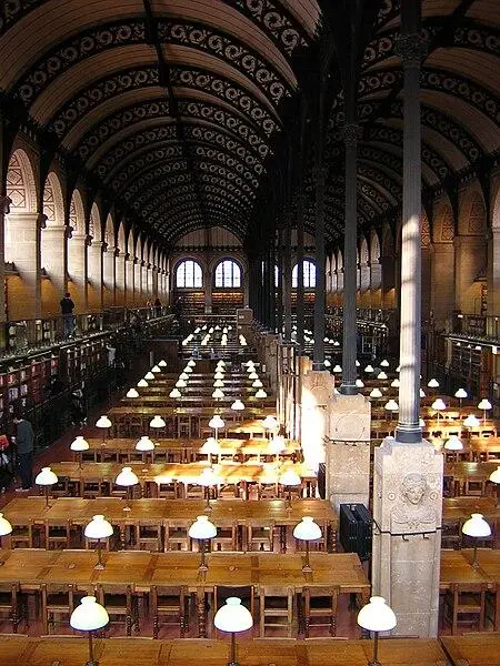 Foto von Sainte-Geneviève Library - Ann Chou from Houston, USA - © Creative Commons (https://creativecommons.org/licenses/by-sa/4.0/deed.fr)
