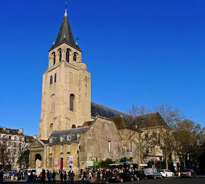 Foto von Saint-Germain-Des-Prés Abbey - Mbzt - © Creative Commons (https://creativecommons.org/licenses/by-sa/4.0/deed.fr)