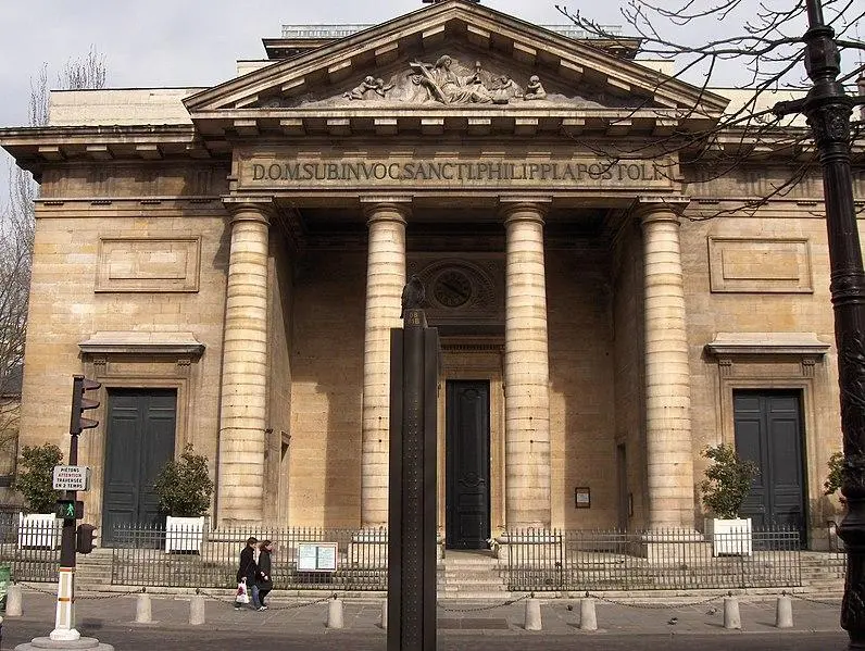 Foto von Saint-Philippe-Du-Roule Kirche - Wflorrain - © Creative Commons (https://creativecommons.org/licenses/by-sa/4.0/deed.fr)