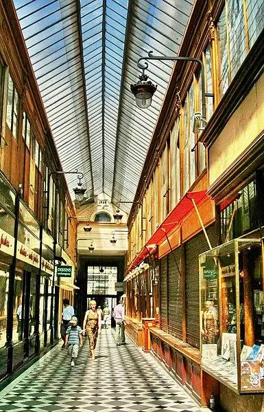 Foto von Joufroy Passage (siehe auch: Grévin Museum) - Auteur inconnu - © Creative Commons (https://creativecommons.org/licenses/by-sa/4.0/deed.fr)