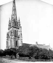 Foto di Chiesa di Saint-Brian - POP Plateforme Ouverte du Patrimoine / Base Mérimée - © Ministère de la Culture (France), Médiathèque du patrimoine et de la photographie, diffusion GrandPalaisRmn Photo