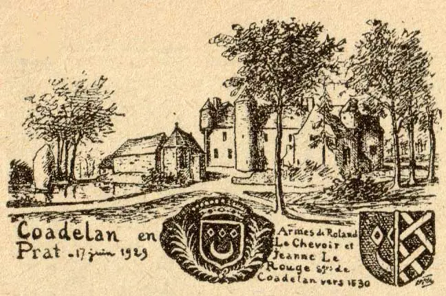 Foto di Coathelan Manor - J.C EVEN - © Creative Commons (https://creativecommons.org/licenses/by-sa/4.0/deed.fr)