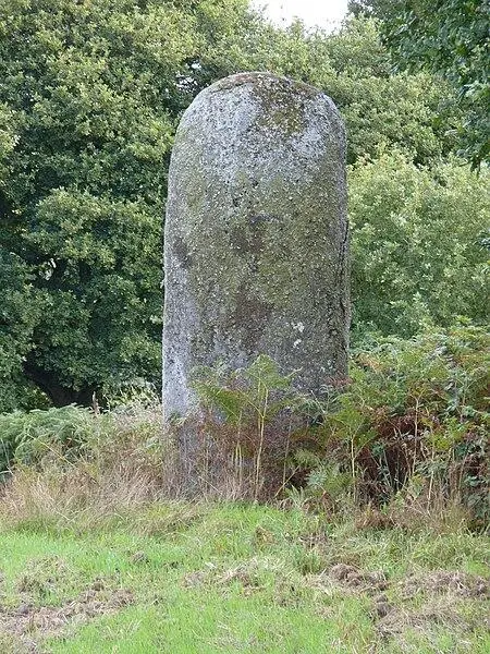 Picture of Kergornec menhir n ° 2 - Crepi22 - © Creative Commons (https://creativecommons.org/licenses/by-sa/4.0/deed.fr)
