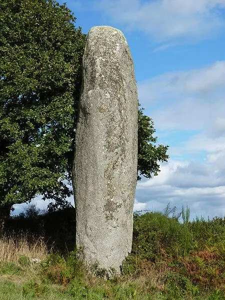 Picture of Kergornec menhir - Crepi22 - © Creative Commons (https://creativecommons.org/licenses/by-sa/4.0/deed.fr)