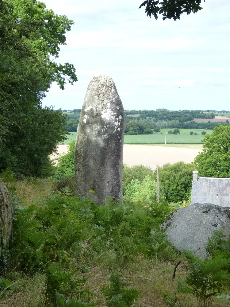 Picture of Porzic menhir - Sous licence Creative Commons (https://creativecommons.org/licenses/by-sa/4.0/deed.fr) - Par Crepi22 - © Creative Commons (https://creativecommons.org/licenses/by-sa/4.0/deed.fr)