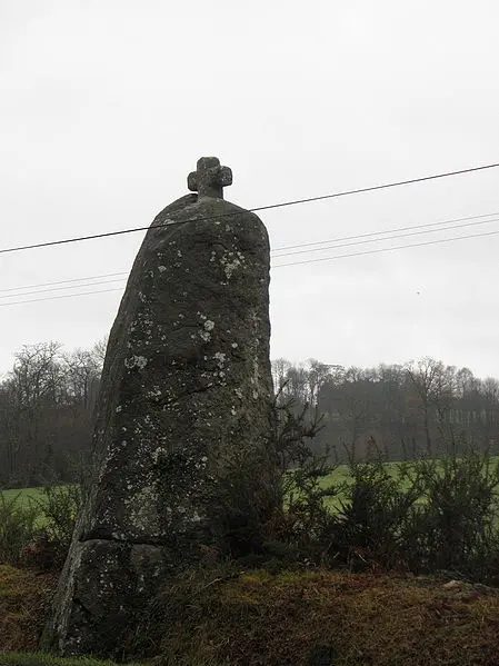 Foto de Menhir de Landes-Ros, o piedra larga - GO69 - © Creative Commons (https://creativecommons.org/licenses/by-sa/4.0/deed.fr)